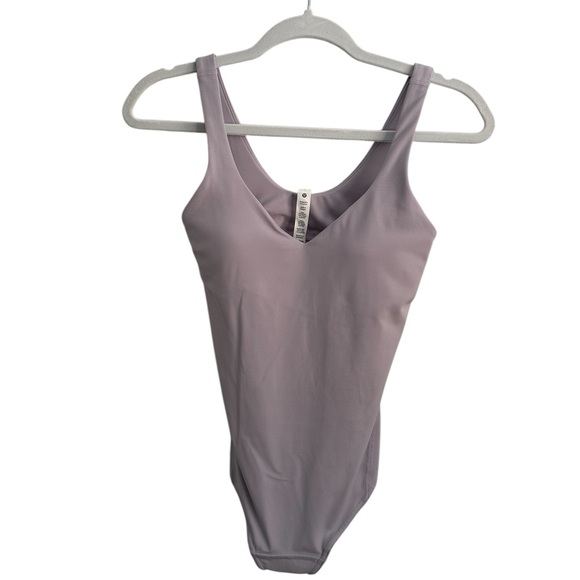 NWOT Lululemon Align Lavender Bodysuit - Picture 5 of 7